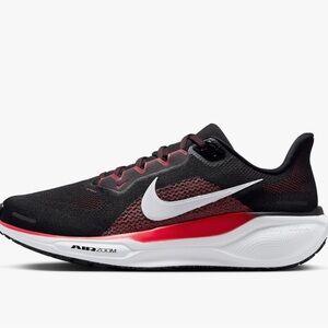 Nike Men's Pegasus 41 Running Shoes, Color: Black/Fire and Size 10.5 FD2722 003